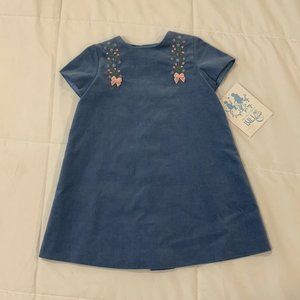 Luli & Me Floral Embroidered Dress